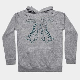 Dino Love! Hug Me! Hoodie